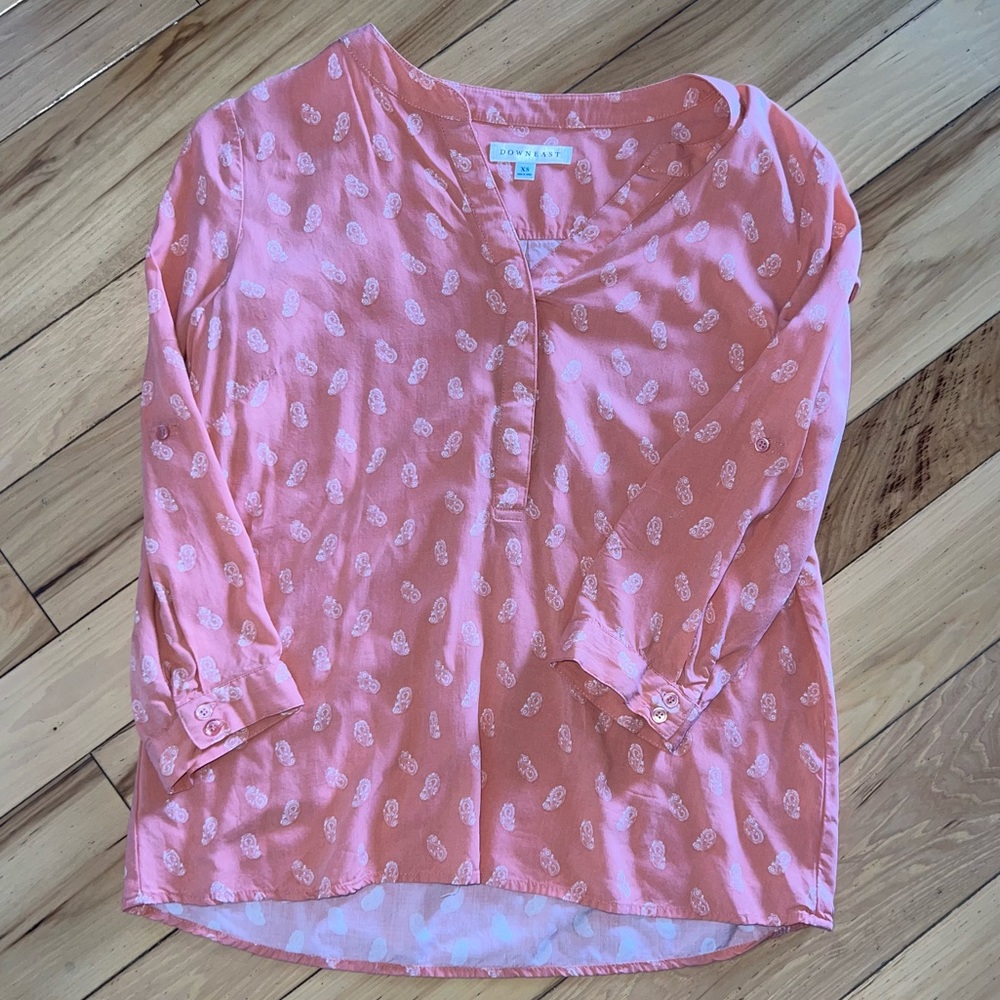 🌷5/$13! DownEast Rayon Blouse